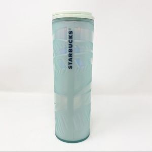STARBUCKS LIMITED EDITION‎ Mint Etched Ribbon Swirl Tumbler